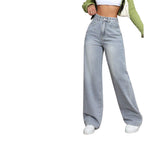 Retro Fade Wide Leg Jeans - modelita.nl
