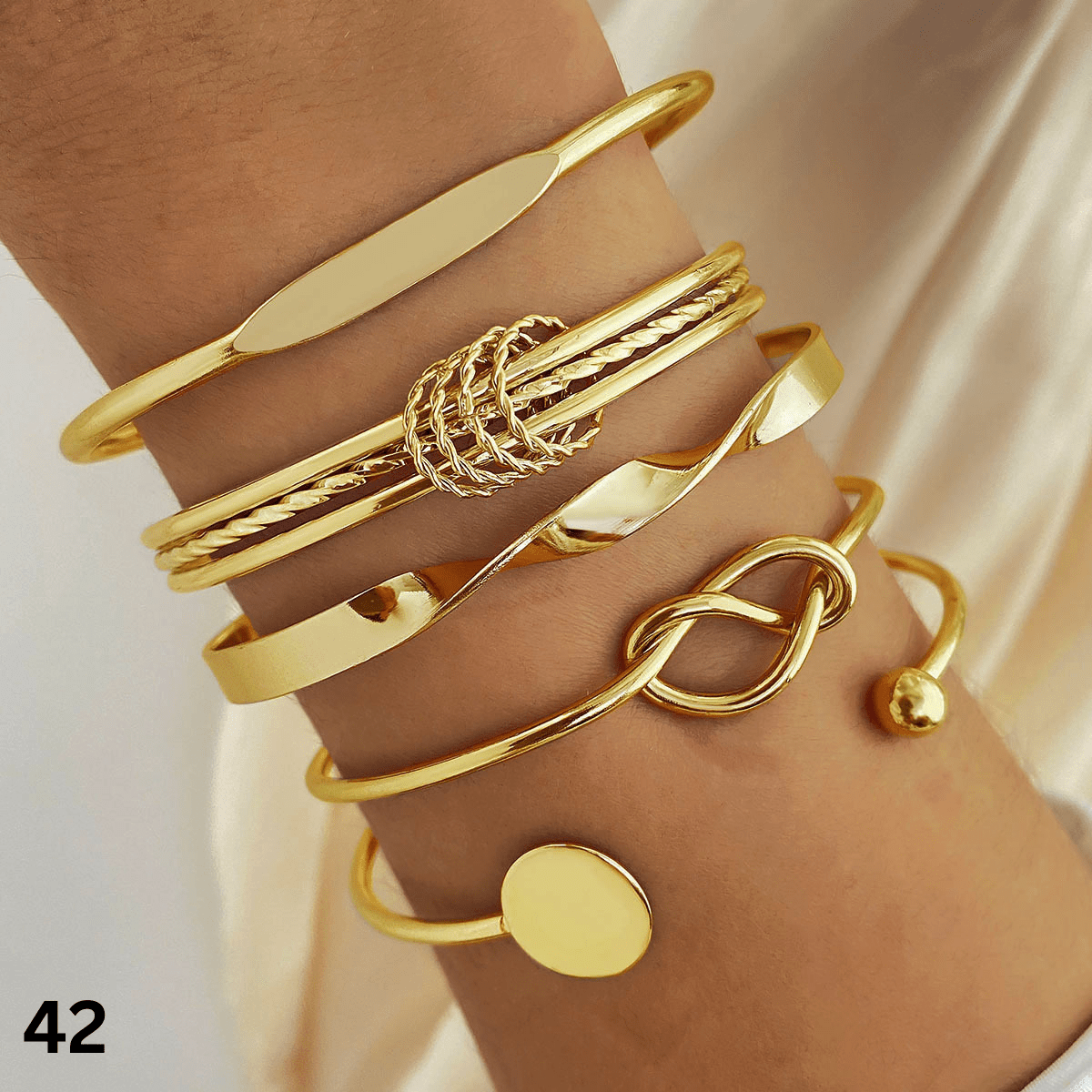 Retro Layered Armbanden Set - modelita.nl
