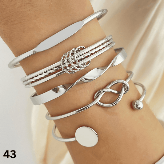 Retro Layered Armbanden Set - modelita.nl