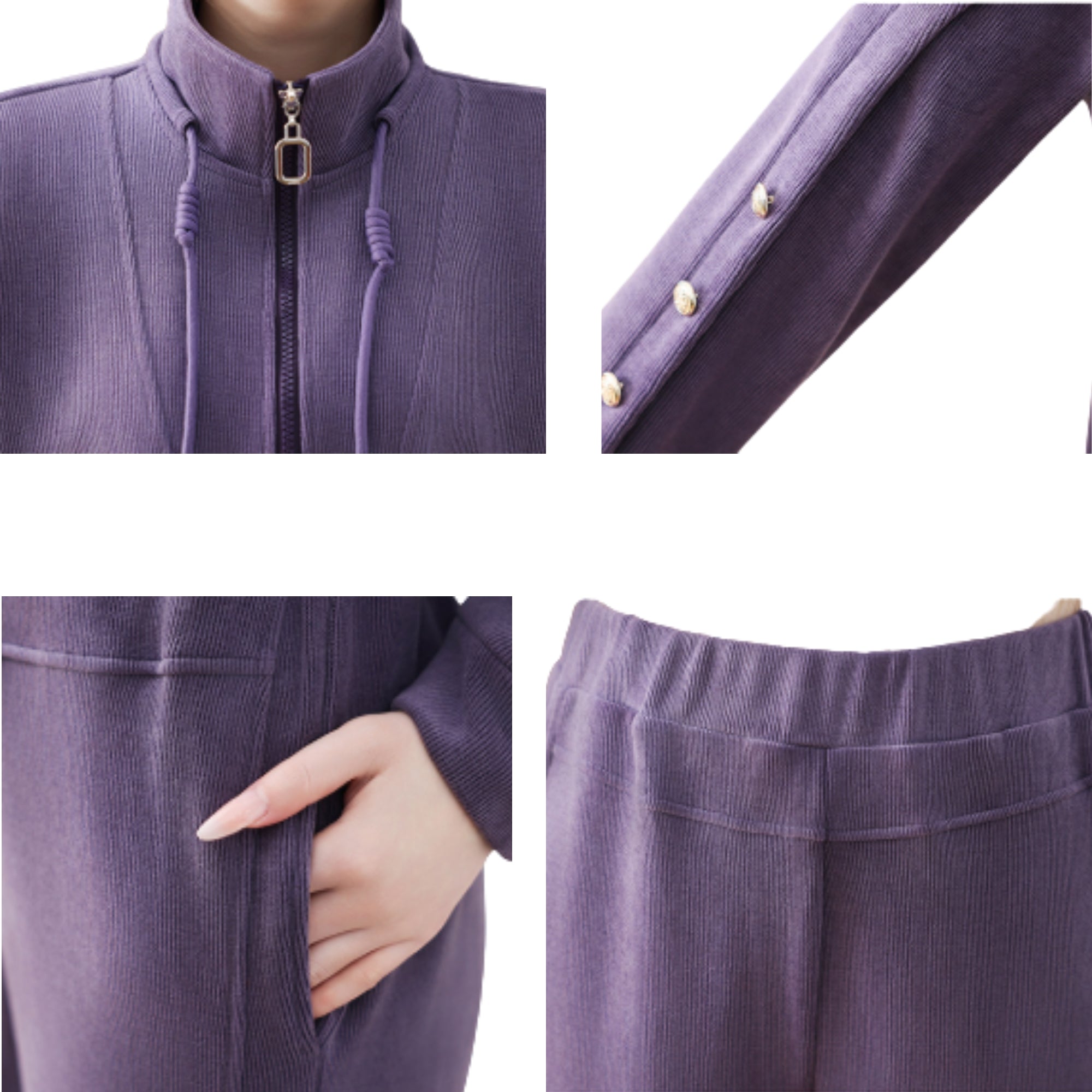 Revers Zip Co - ord Set - modelita.nl