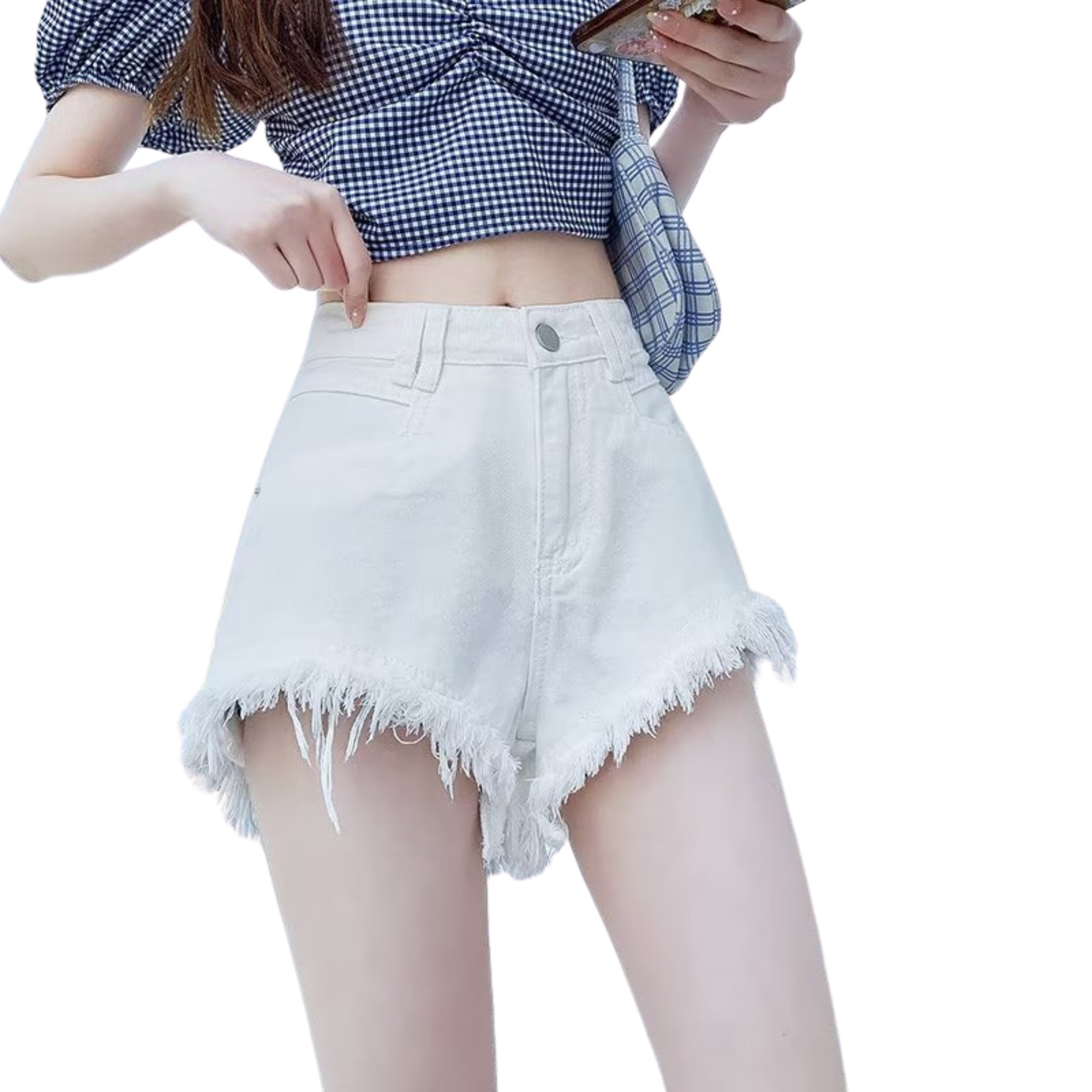Rivèra Edge Denim Shorts - modelita.nl