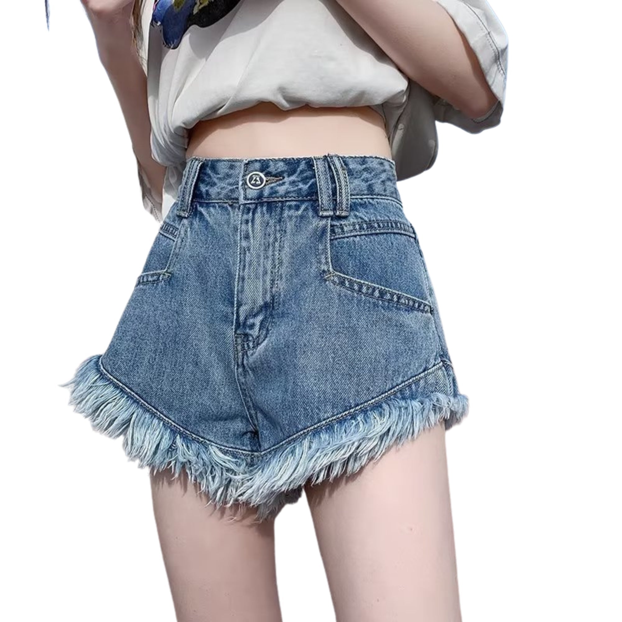 Rivèra Edge Denim Shorts - modelita.nl