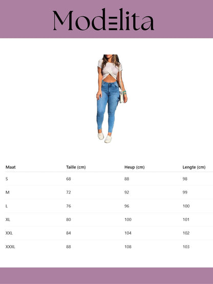 Rivet Rise Jeans - modelita.nl