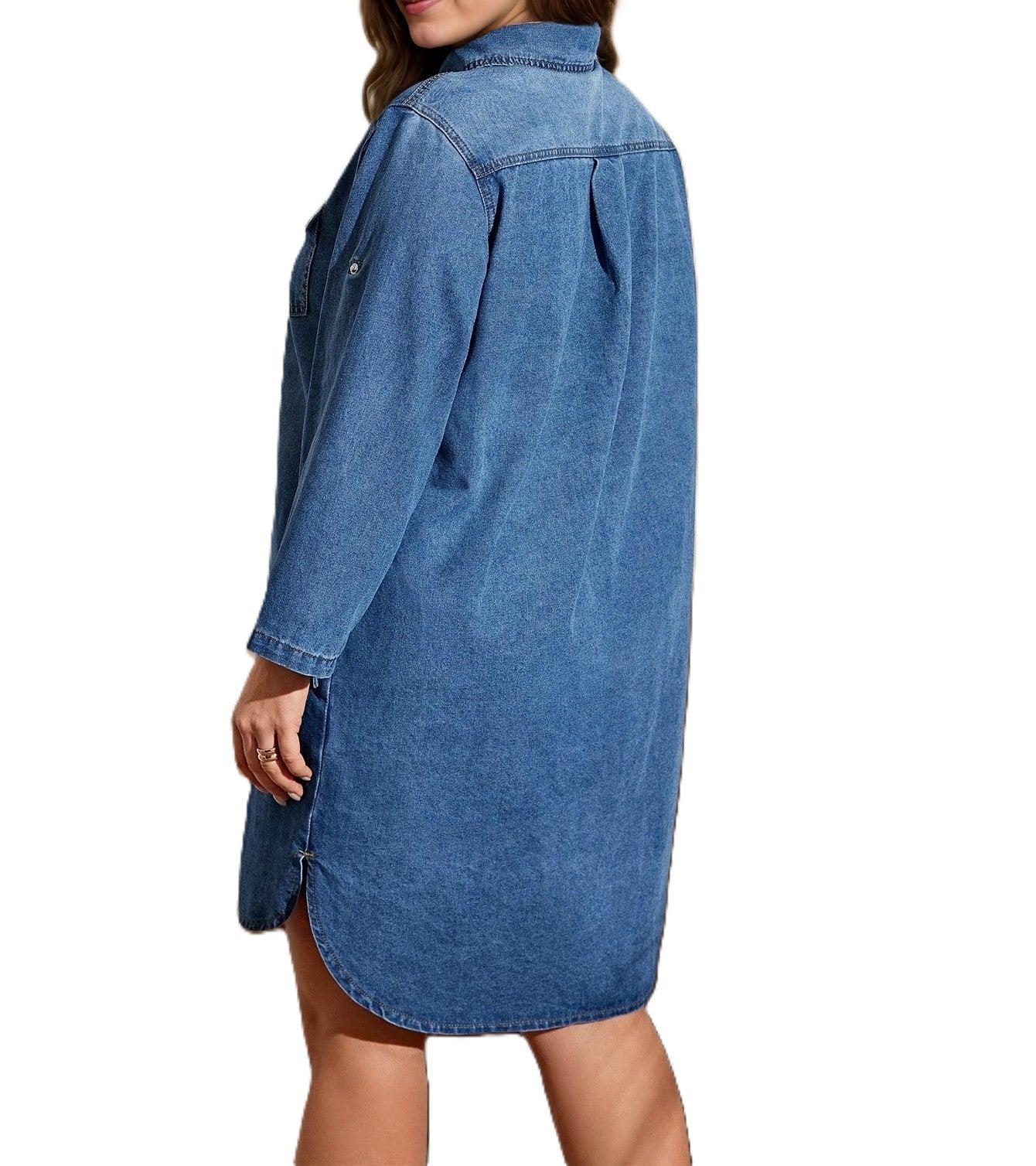 Riviera Denim Jurk - modelita.nl
