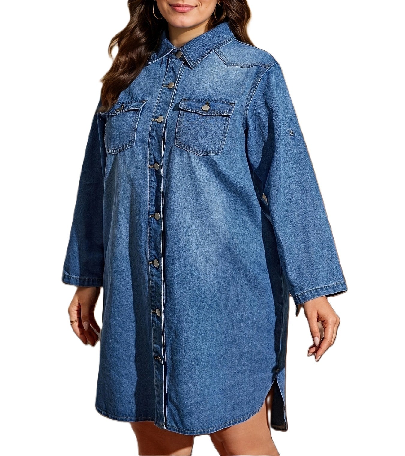 Riviera Denim Jurk - modelita.nl