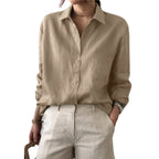 Roséline Linen Blouse - modelita.nl