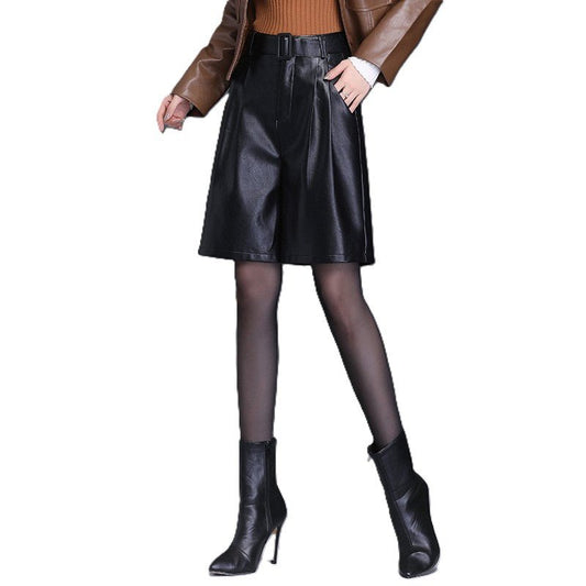 Sable City PU Shorts - modelita.nl