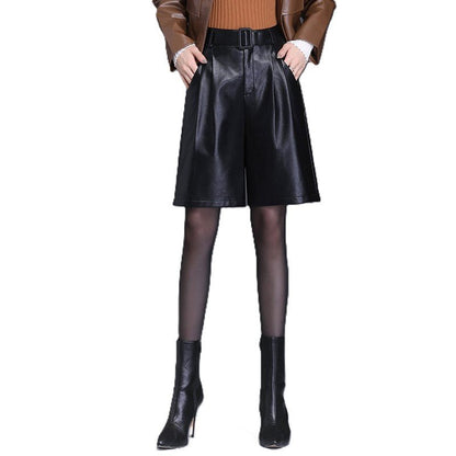 Sable City PU Shorts - modelita.nl