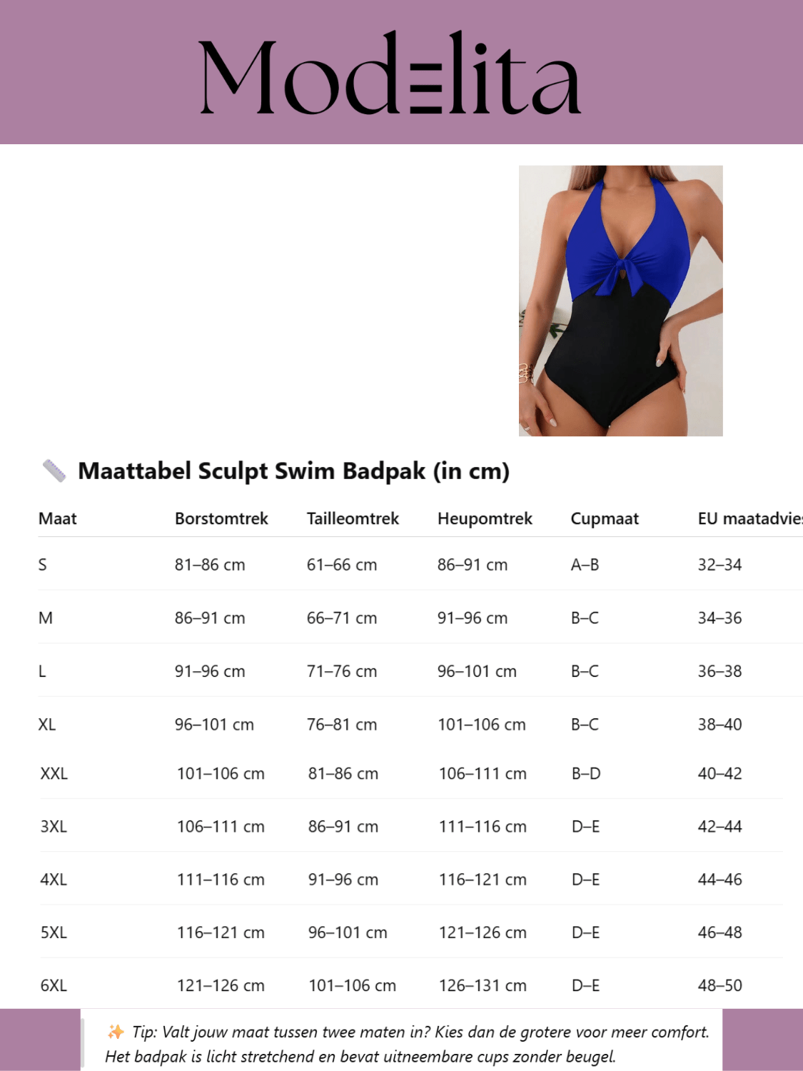 Sculpt Swim Badpak - modelita.nl