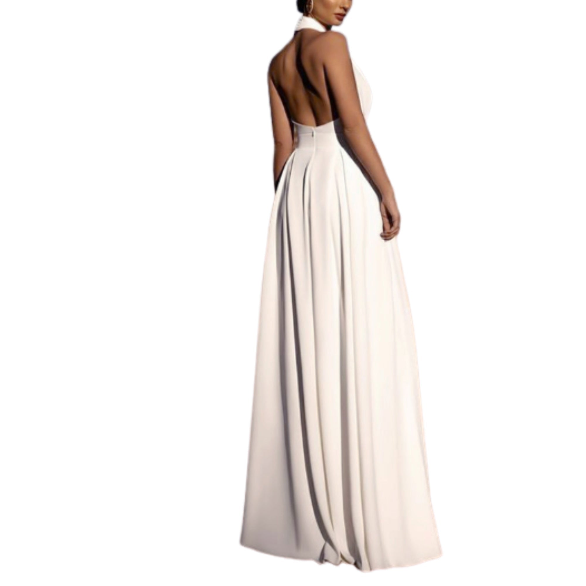 Seraphina Halter Jumpsuit - modelita.nl
