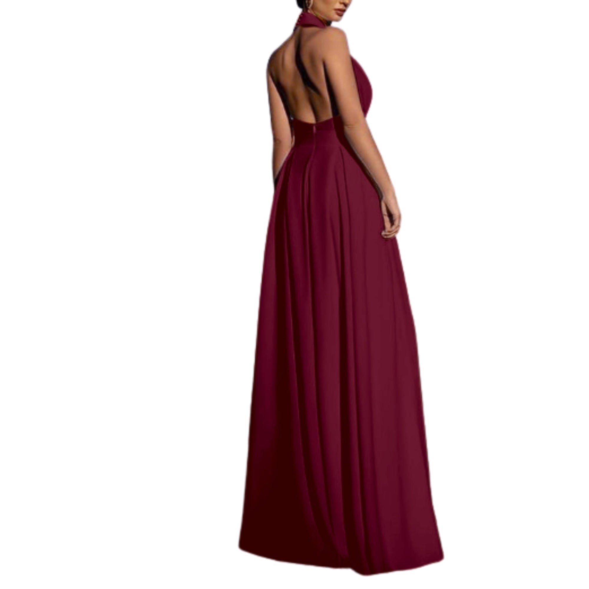 Seraphina Halter Jumpsuit - modelita.nl