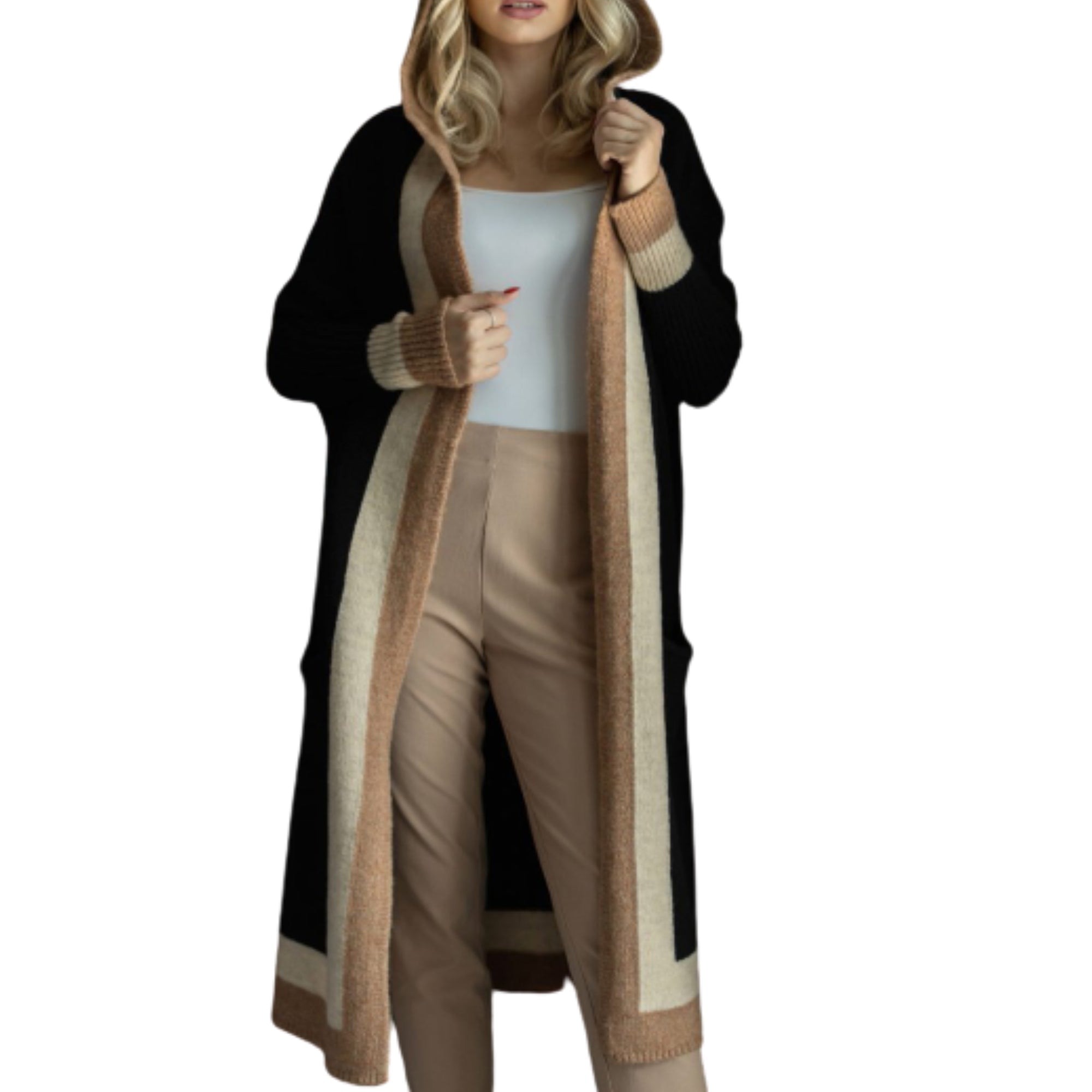 Serena Long Cardigan - modelita.nl