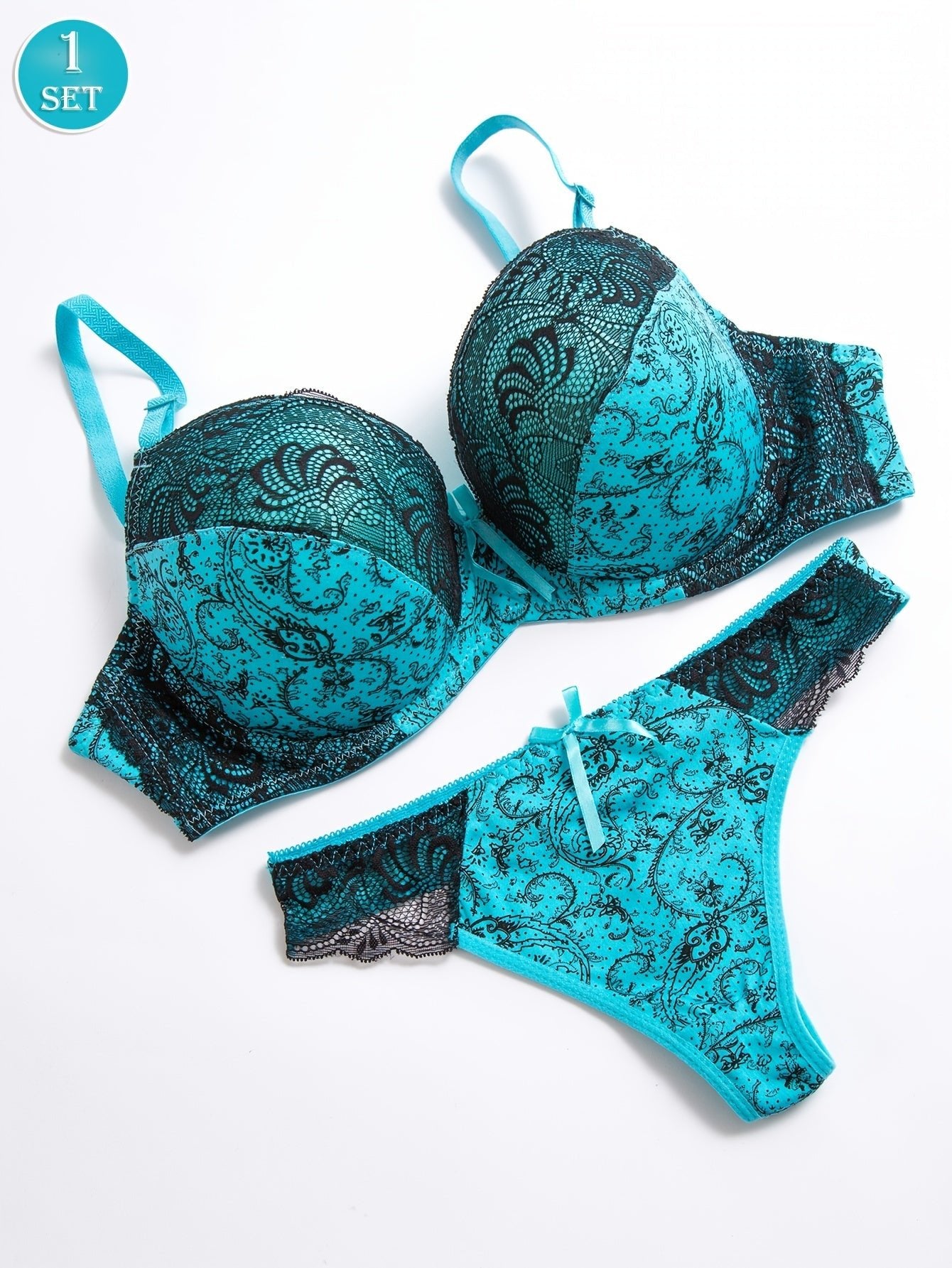 Serena Noir Lingerieset - modelita.nl