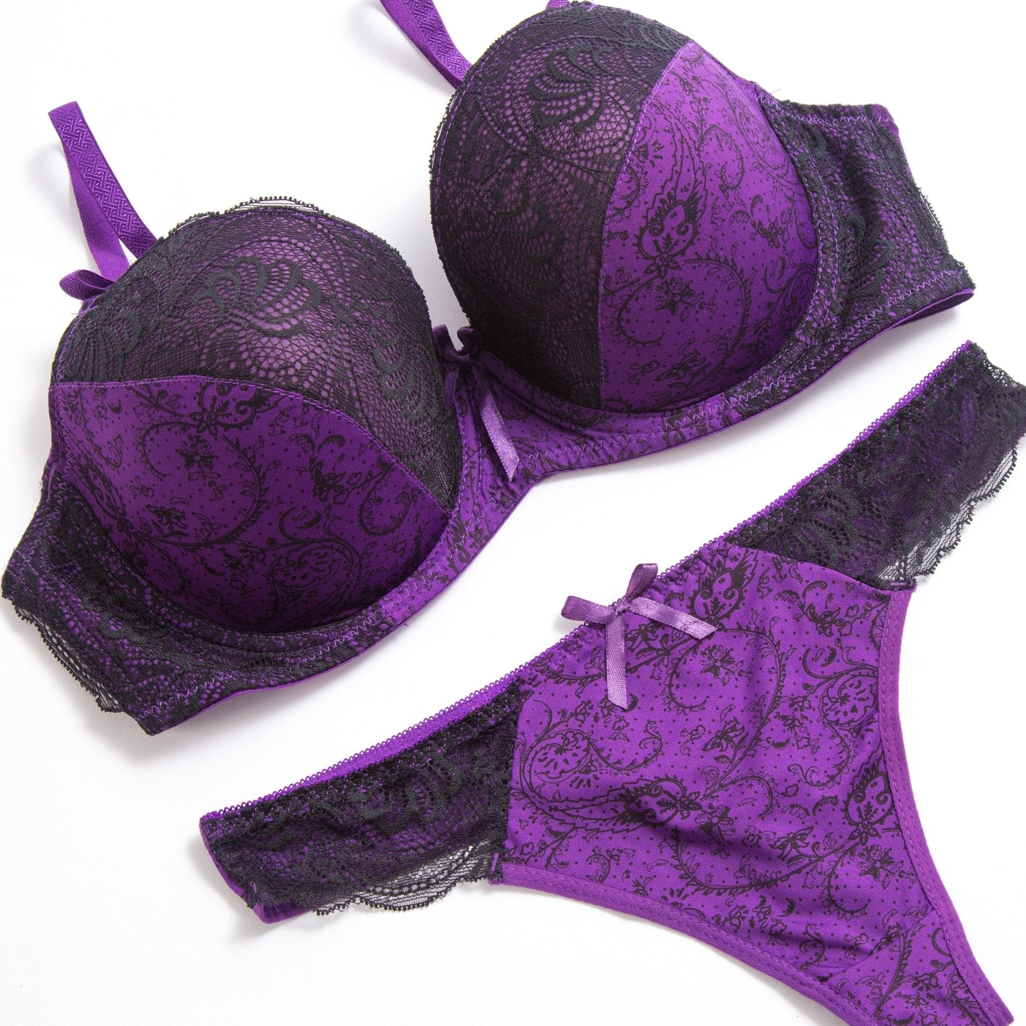 Serena Noir Lingerieset - modelita.nl