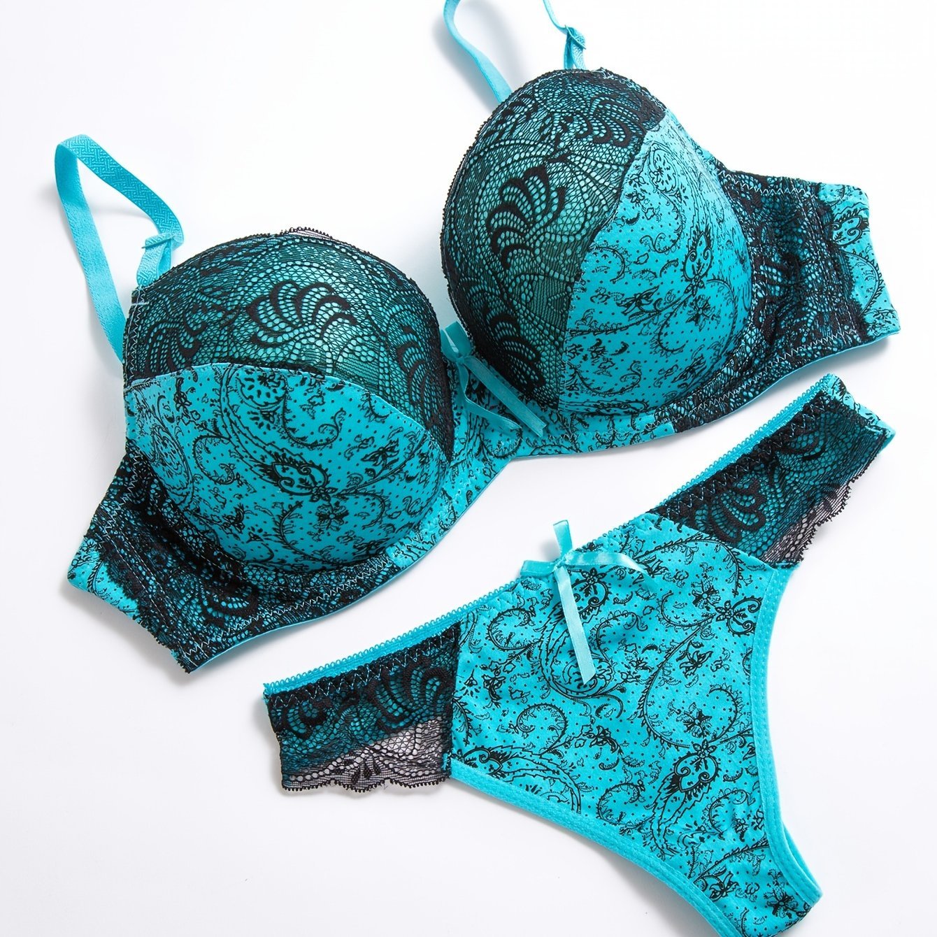 Serena Noir Lingerieset - modelita.nl