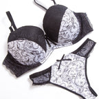 Serena Noir Lingerieset - modelita.nl