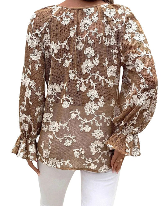 Serene Lace Blouse - modelita.nl