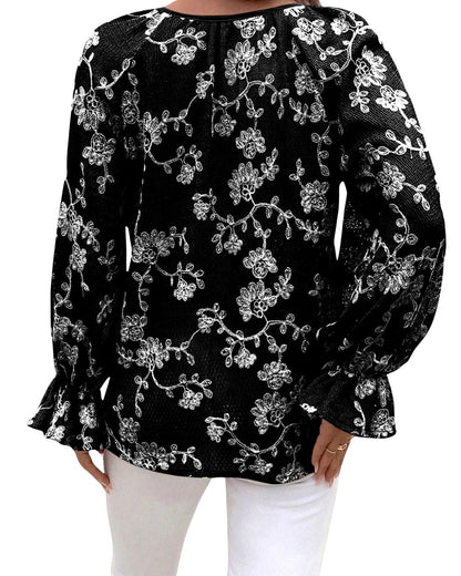 Serene Lace Blouse - modelita.nl