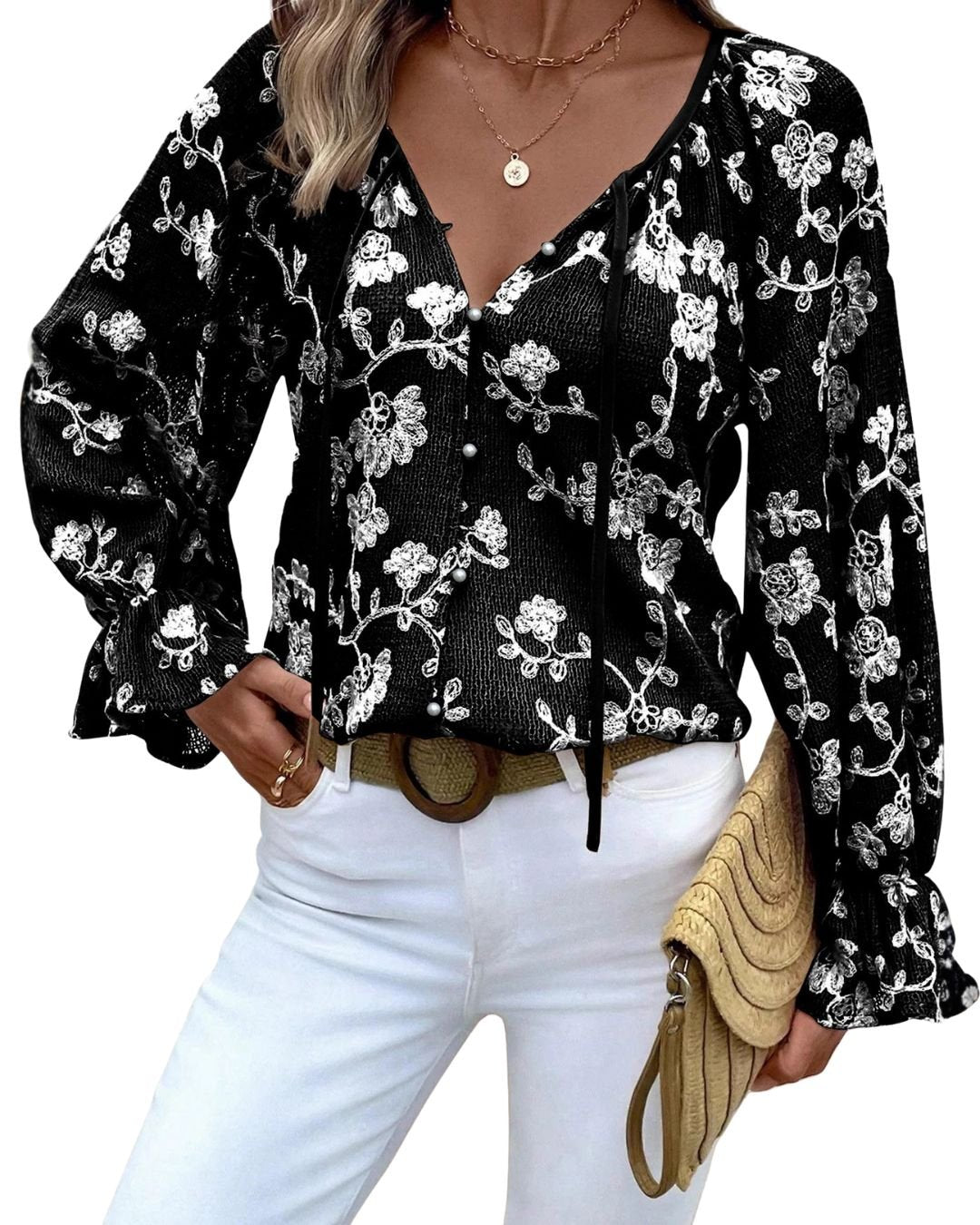 Serene Lace Blouse - modelita.nl