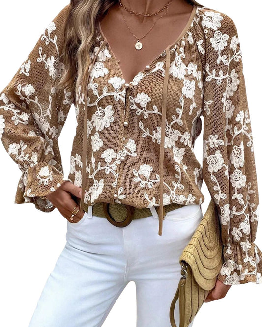 Serene Lace Blouse - modelita.nl