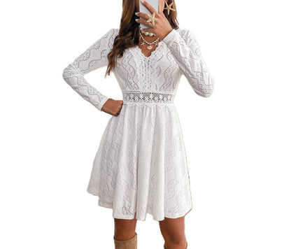 Shell Lace jurk - modelita.nl