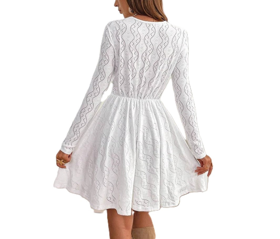 Shell Lace jurk - modelita.nl