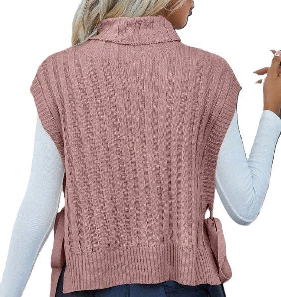 Side Tie Soft Vest - modelita.nl