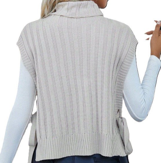 Side Tie Soft Vest - modelita.nl