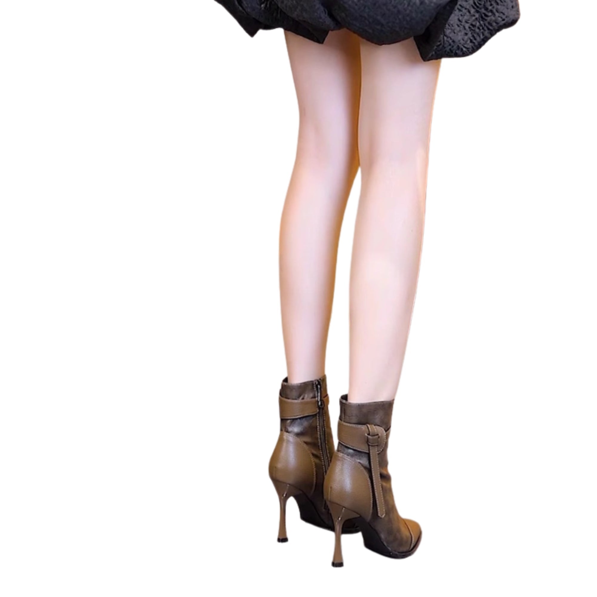 Sienna Heeled Ankle Boots - modelita.nl