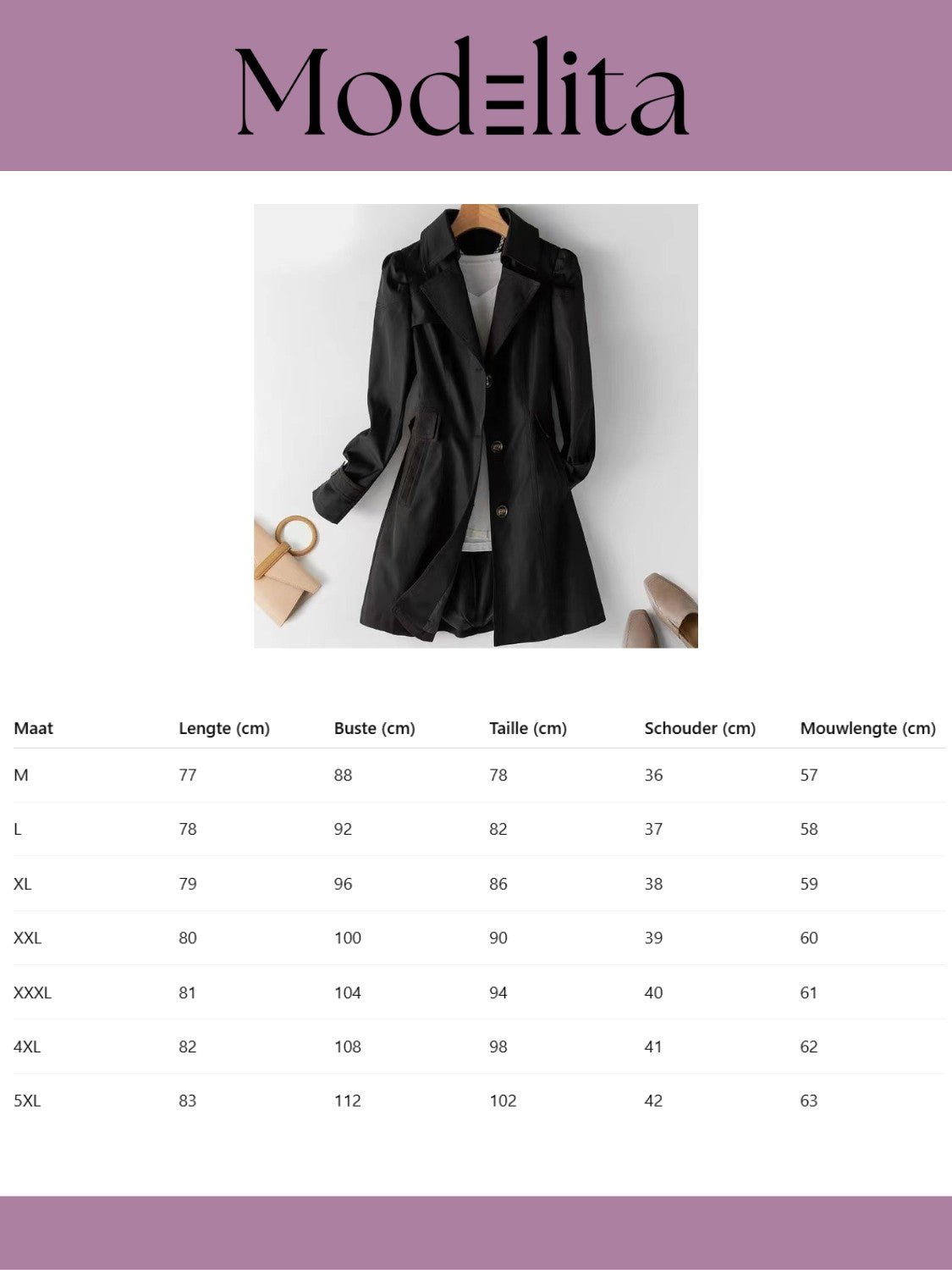 Sleek Seoul Trenchcoat - modelita.nl