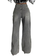SmokeWave Wide Jeans - modelita.nl