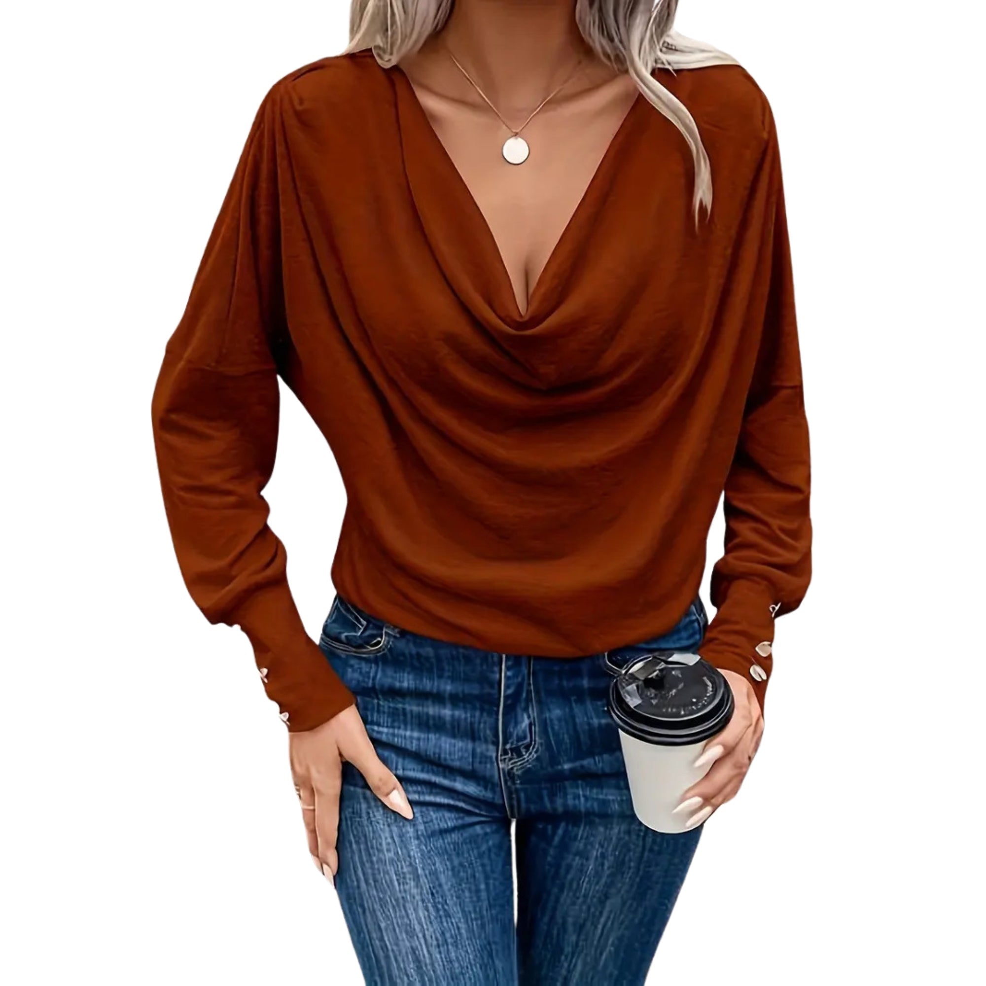 Soft Drape Top - modelita.nl