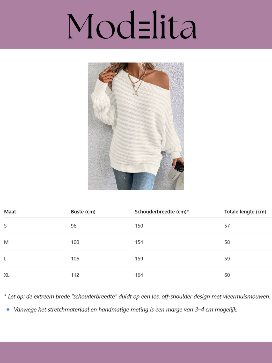 Soft Statement Trui - modelita.nl