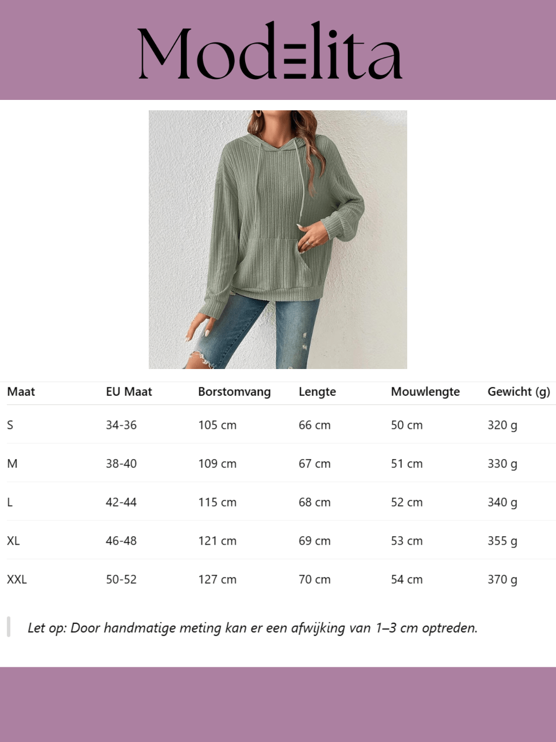 SoftStride Hoodie - modelita.nl