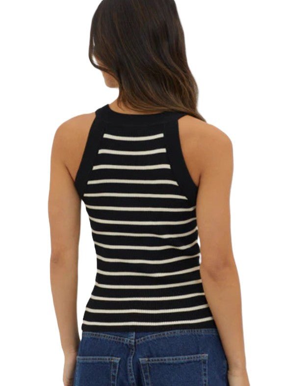 Striped Allure Top - modelita.nl