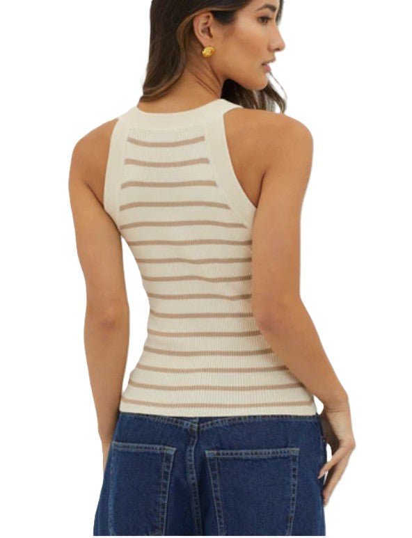 Striped Allure Top - modelita.nl