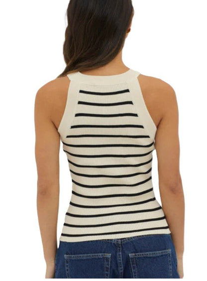 Striped Allure Top - modelita.nl