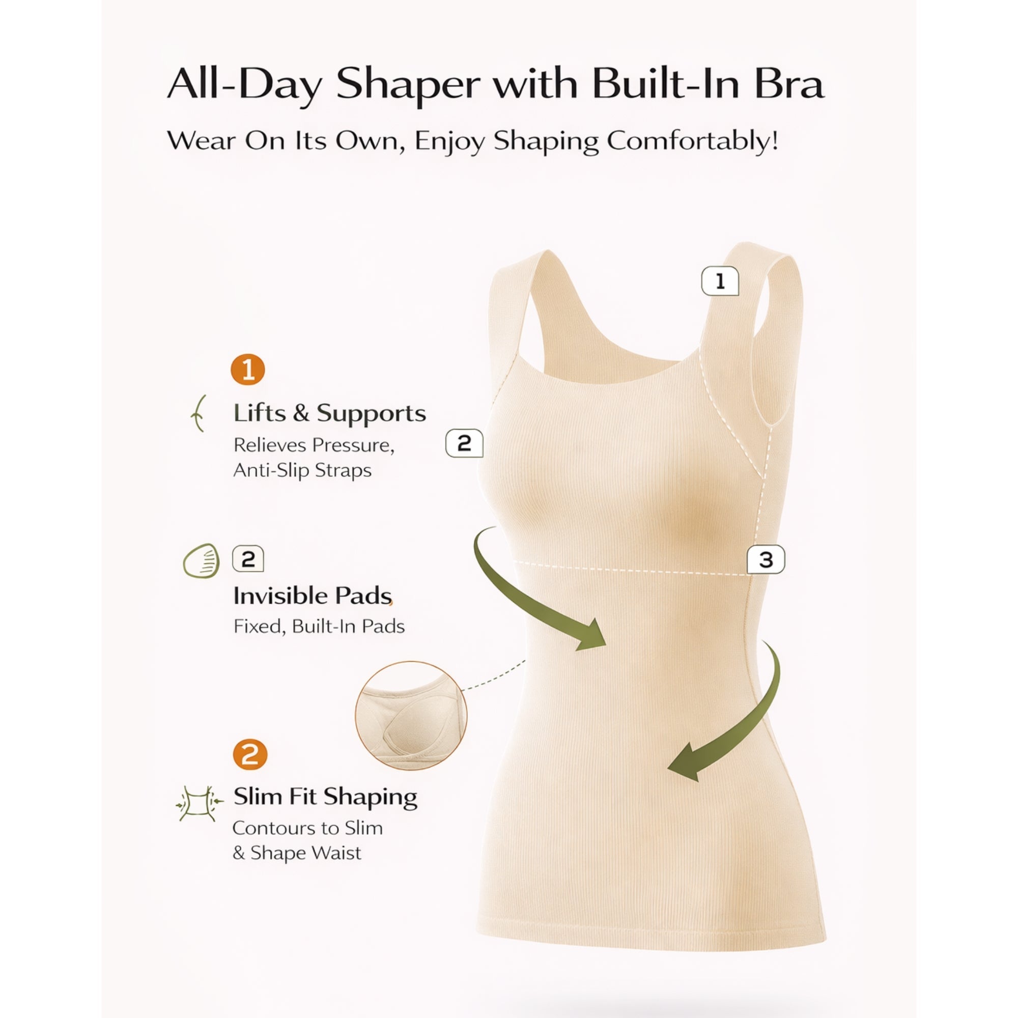 ThermaSilk Bra - Tank - modelita.nl