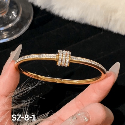 Titanium Steel Luxe Armband - modelita.nl