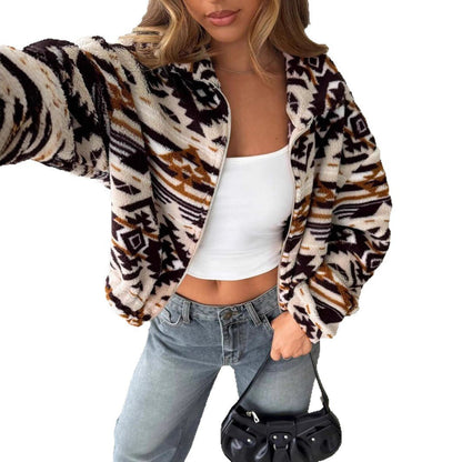 Tribal Warmth Jacket - modelita.nl