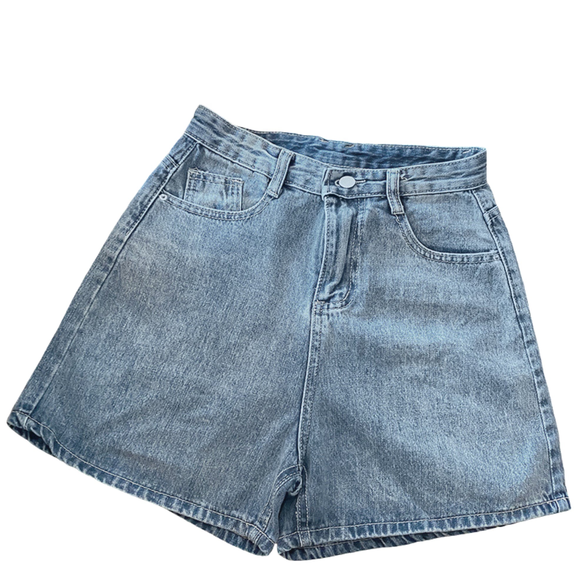 Urban A - Line Denim Shorts - modelita.nl