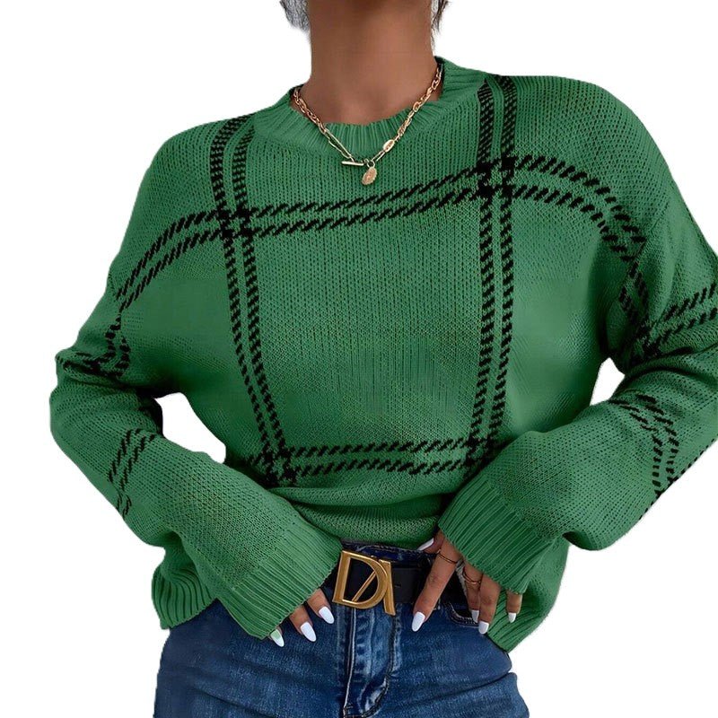 Urban Plaid Trui - modelita.nl