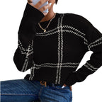 Urban Plaid Trui - modelita.nl