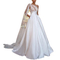 Veil Satin Bridal Jurk - modelita.nl