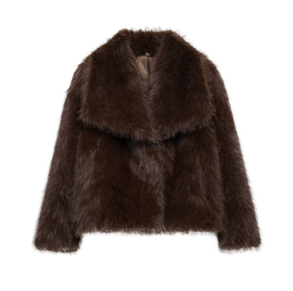 Veloria Fur Jas - modelita.nl