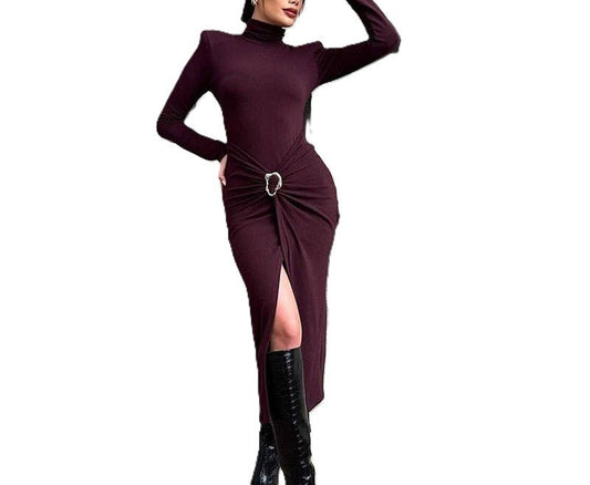 Velour Charm Jurk - modelita.nl