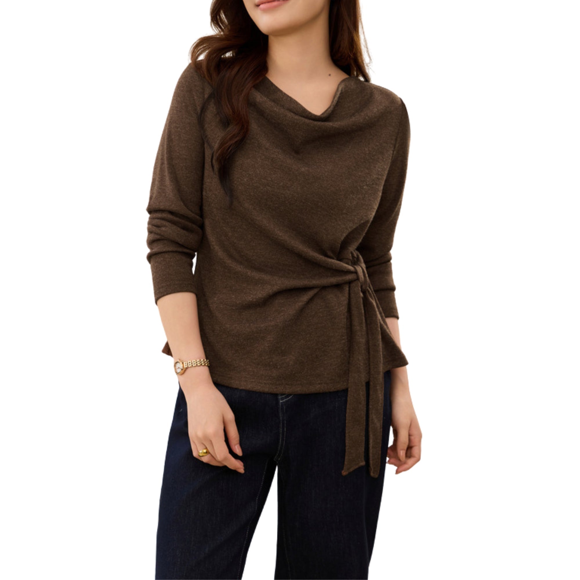 Veloura Curve Knit Top - modelita.nl