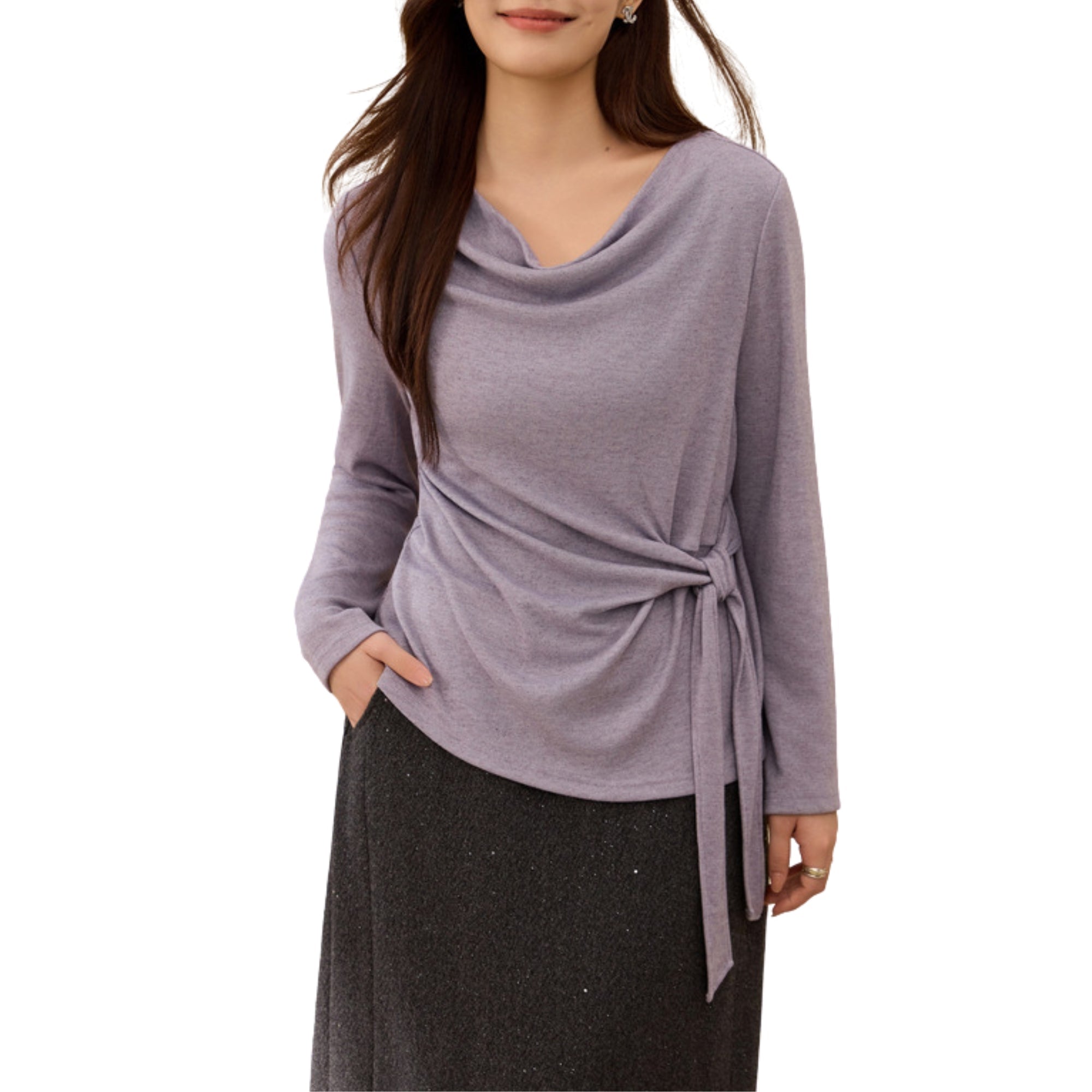 Veloura Curve Knit Top - modelita.nl