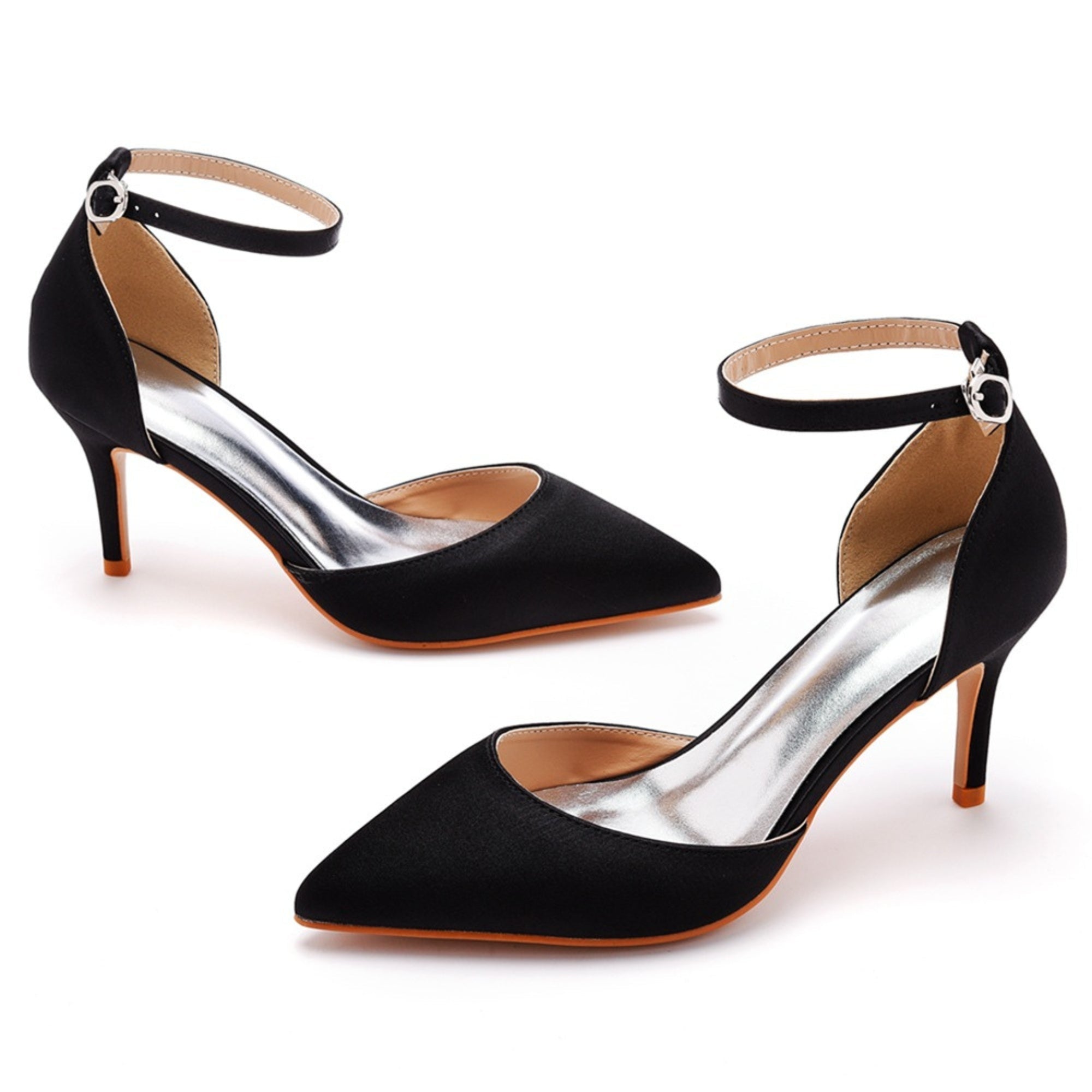 Veloura Satin Heels - modelita.nl