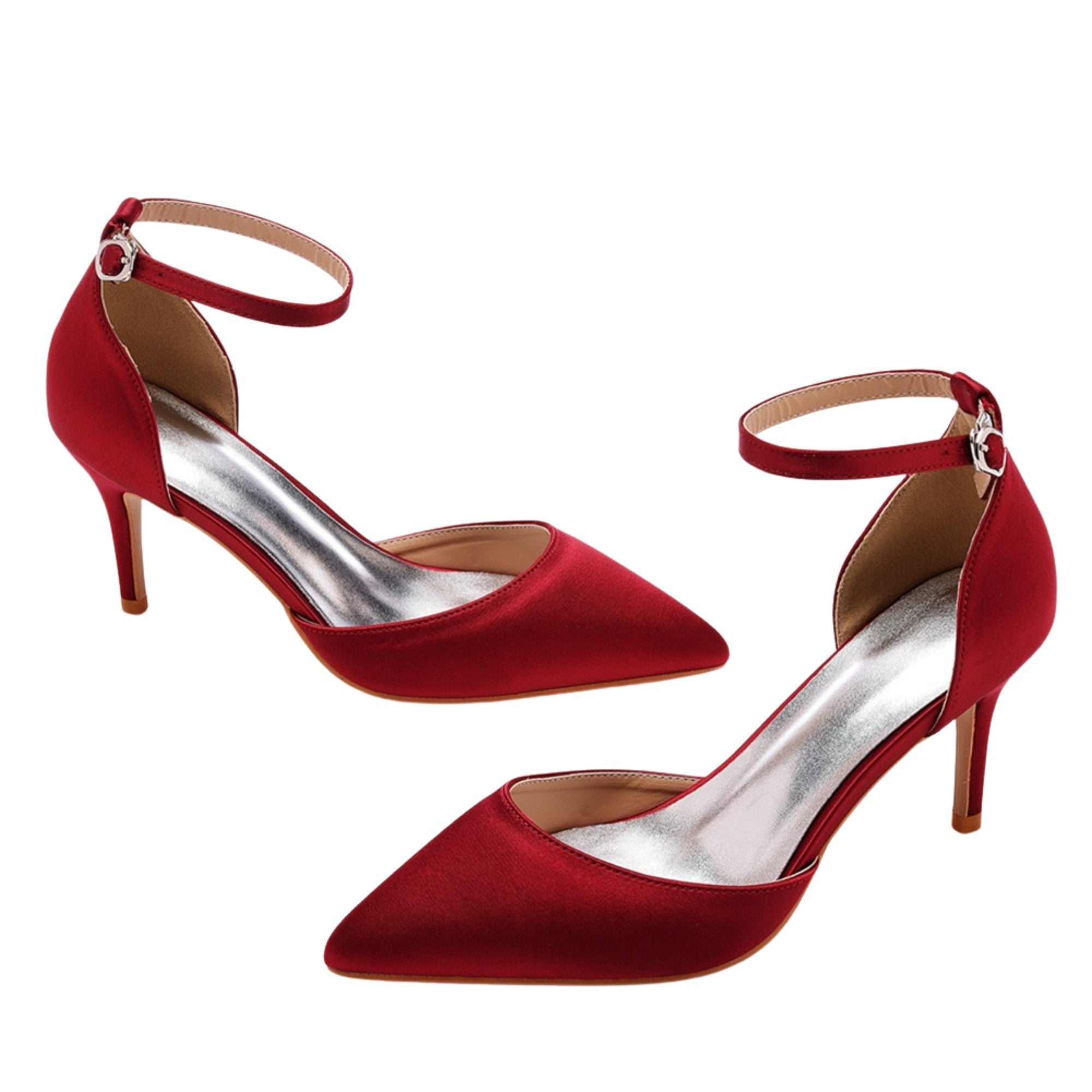 Veloura Satin Heels - modelita.nl